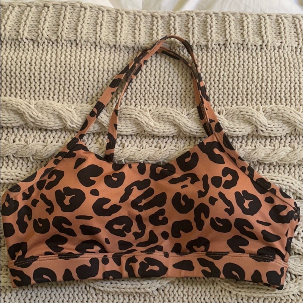 Cheetah print Sports Bra Leopard